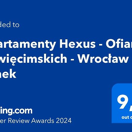 Apartamenty Hexus - Ofiar Oswiecimskich - Wroclaw Centrum Rynek Bagian luar foto